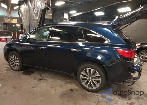 2016 Acura Mdx Technology Acurawatch Plus Packages/Technology Package from USA, damaged, VIN 5FRYD4H4XGB049772